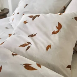 Linge de lit Automne en coton imprimé