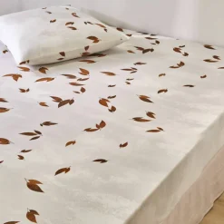 Linge de lit Automne en flanelle imprimée