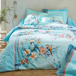 Linge de lit Birdy en coton imprimé oiseaux