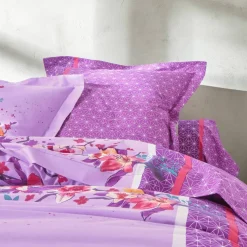 Linge de lit Birdy en coton imprimé oiseaux