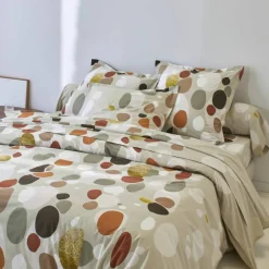 Linge de lit Bulles en coton imprimé