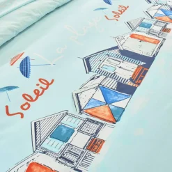 Linge de lit Cabine en coton imprimé