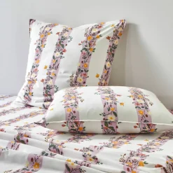 Linge de lit Céleste en coton imprimé