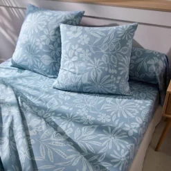 Linge de lit Céline en coton imprimé floral