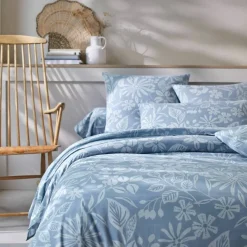 Linge de lit Céline en coton imprimé floral
