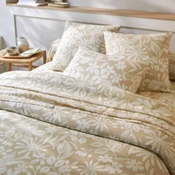 Linge de lit Céline en coton imprimé floral