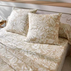 Linge de lit Céline en coton imprimé floral