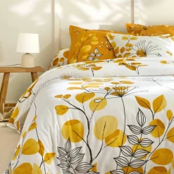 Linge de lit Danae en coton imprimé