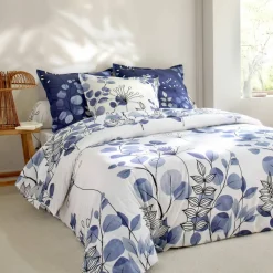 Linge de lit Danae en coton imprimé