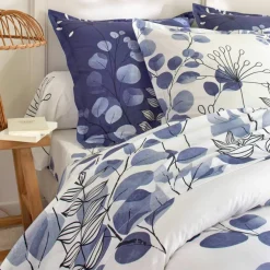 Linge de lit Danae en coton imprimé
