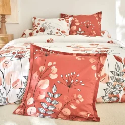 Linge de lit Danae en coton imprimé