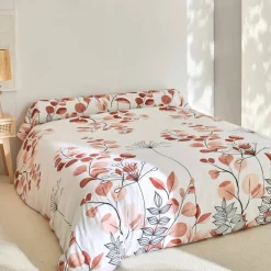 Linge de lit Danae en coton imprimé