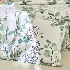 Linge de lit Danae en coton imprimé