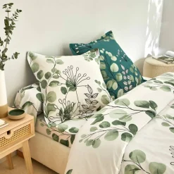 Linge de lit Danae en coton imprimé