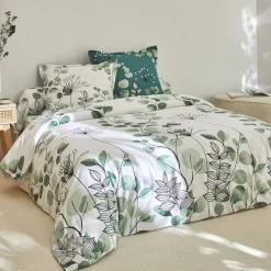 Linge de lit Danae en coton imprimé
