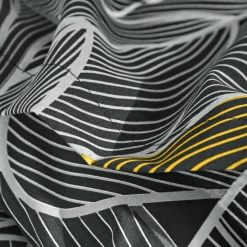 Linge de lit Elsa en polycoton à motifs feuilles