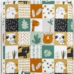 Linge de lit enfant imprimé Africa - coton