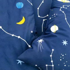 Linge de lit enfant imprimé Voie lactée - coton