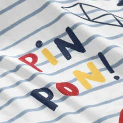 Linge de lit enfant à motifs Pompiers en coton