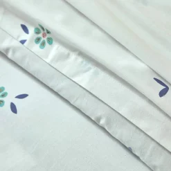 Linge de lit Envolée en coton à motifs papillons