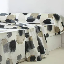 Linge de lit Ernest en coton imprimé