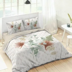 Linge de lit Eve en coton imprimé fleuri