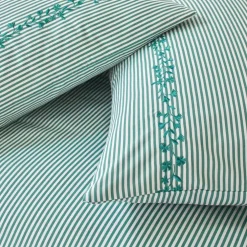 Linge de lit Faustine en coton imprimé