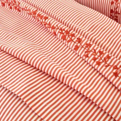 Linge de lit Faustine en coton imprimé