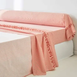 Linge de lit Faustine en coton imprimé