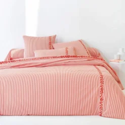 Linge de lit Faustine en coton imprimé