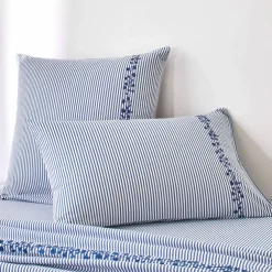 Linge de lit Faustine en coton imprimé