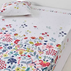 Linge de lit Folk en coton imprimé