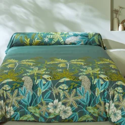 Linge de lit Gaia imprimé tropical - en coton