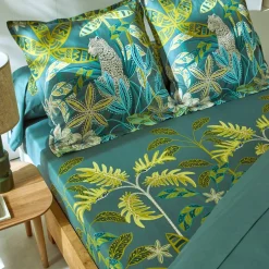 Linge de lit Gaia imprimé tropical - en coton