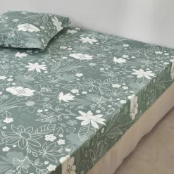 Linge de lit imprimé Pénélope coton