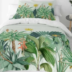 Linge de lit imprimé Tropique - coton