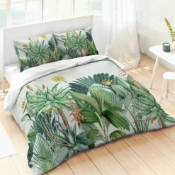 Linge de lit imprimé Tropique - coton