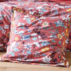 Linge de lit Kelly en coton imprimé floral