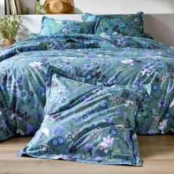 Linge de lit Kelly en coton imprimé floral