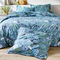 Linge de lit Kelly en coton imprimé floral