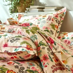 Linge de lit Kelly en coton imprimé floral