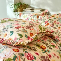 Linge de lit Kelly en coton imprimé floral