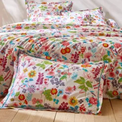 Linge de lit Kelly en coton imprimé floral