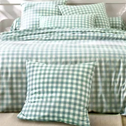 Linge de lit Lou imprimé carreaux - en coton