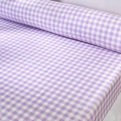 Linge de lit Lou imprimé carreaux - en coton