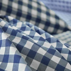 Linge de lit Lou imprimé carreaux - en coton