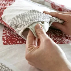 Linge de lit Lovely en flanelle imprimé coeurs