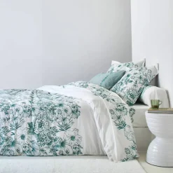 Linge de lit Lydia en coton imprimé