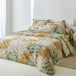 Linge de lit Mada en coton imprimé