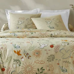 Linge de lit Madère imprimé provençal - en coton